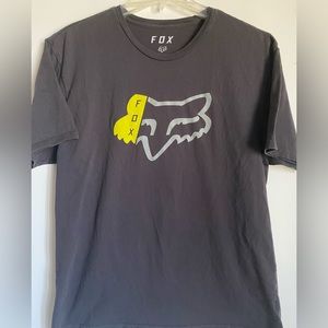 Fox racing men’s T-shirt, charcoal, gray FOX XXL
